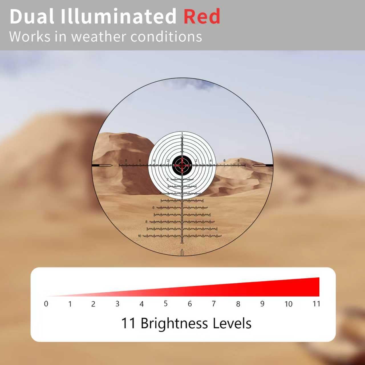 Aquilifer 5-25X56 FFP Optics Rifle Scope
