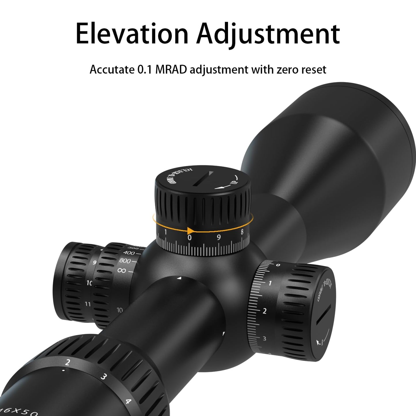 Aquilifer 2-16X50 SFP Optics Rifle Scope