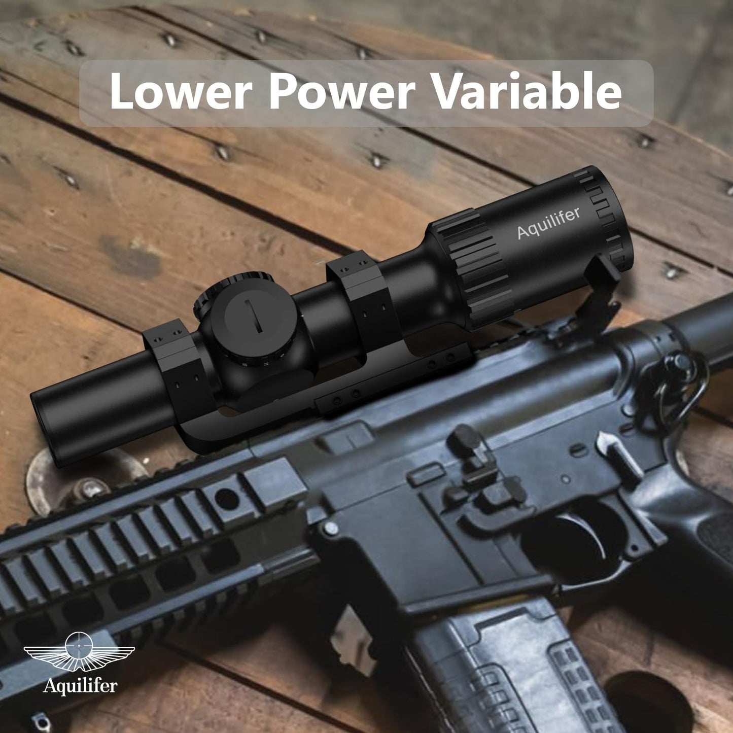 Aquilifer 1-10X28 SFP Optics Rifle Scope