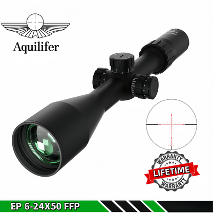 Aquilifer 6-24X50 FFP Optics Rifle Scope