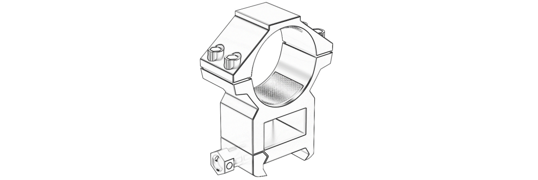 7075 Aluminum Scope Rings
