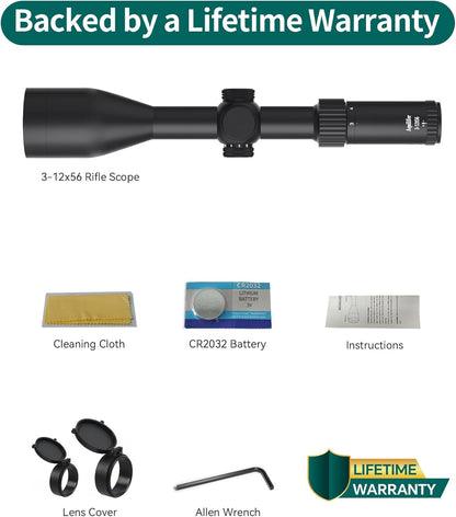 Aquilifer HT 3-12x56 SFP Optics Rifle Scope