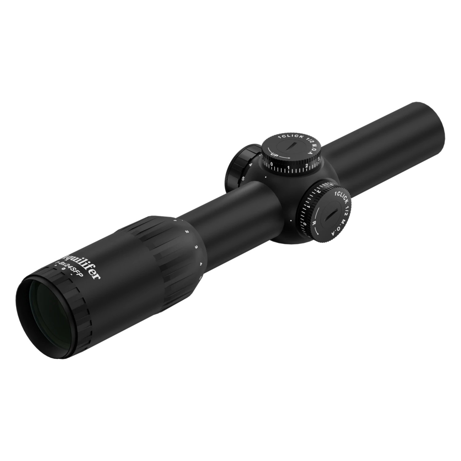 Aquilifer TP 1-8x24mm SFIR SFP 1/2 MOA 30mm Tube Precision Scope
