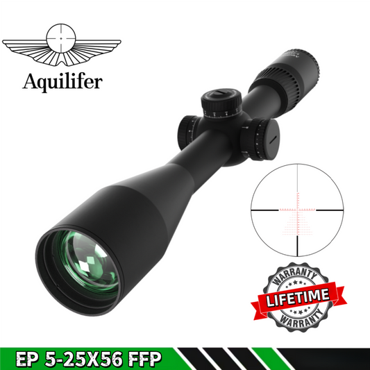 Aquilifer 5-25X56 FFP Optics Rifle Scope