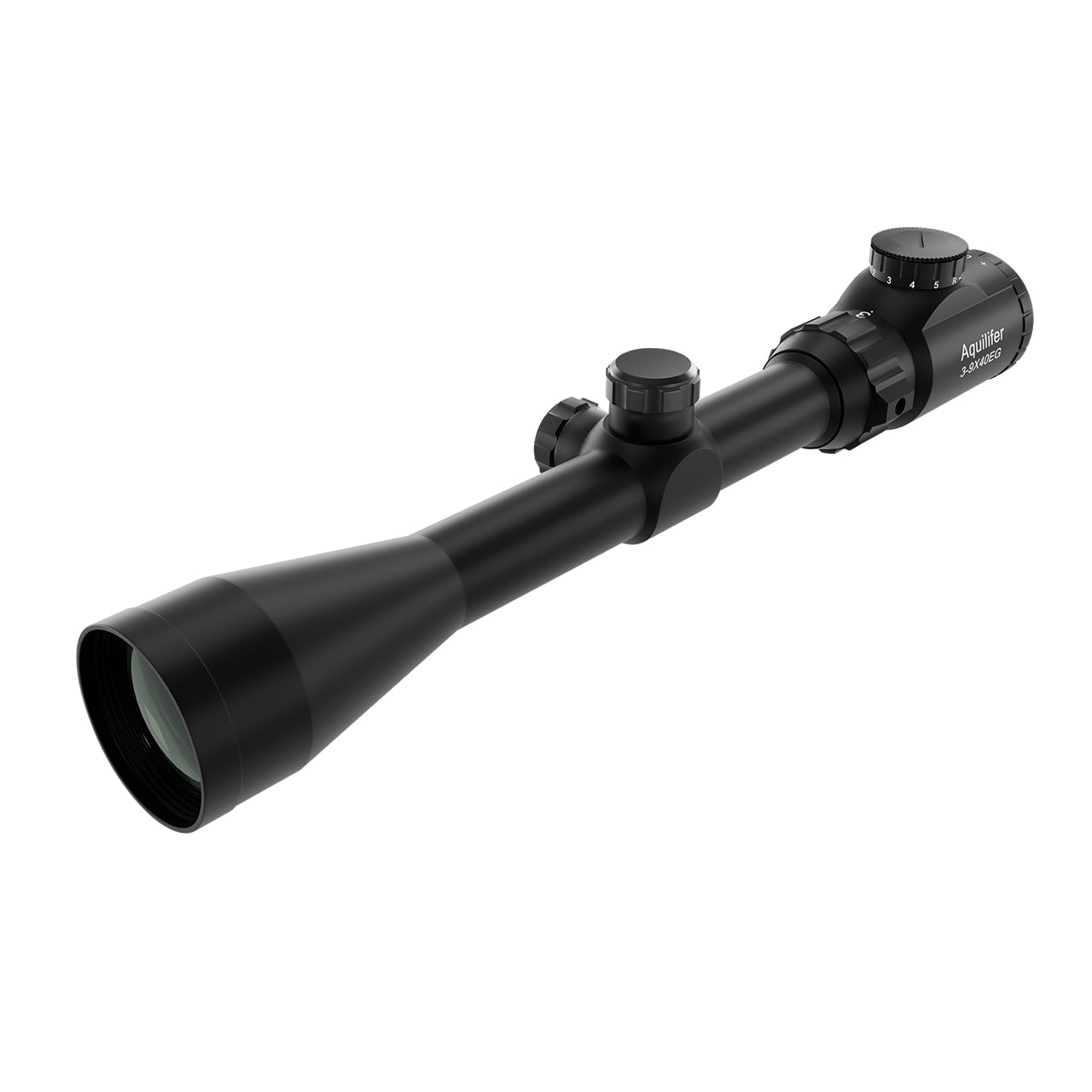 Aquilifer HT 3-9x40 SFP Rifle Scope, 1-Inch Tube