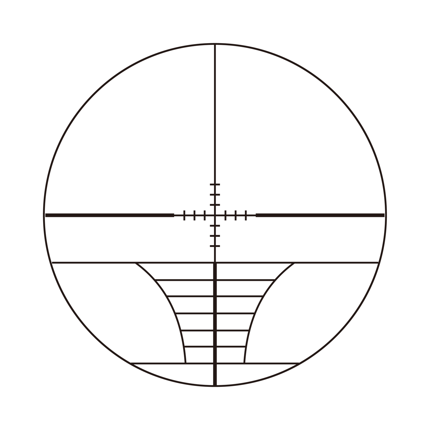 Aquilifer HT 3-9x40 SFP Rifle Scope – Illuminated, 1-Inch Tube, Rings Included