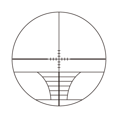 Aquilifer HT 3-9x40 SFP Rifle Scope – Illuminated, 1-Inch Tube, Rings Included
