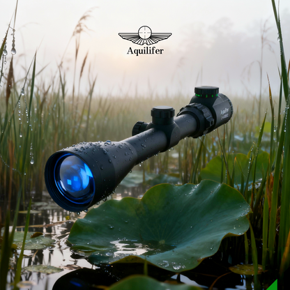 Aquilifer HT 3-9x40 SFP Rifle Scope – Illuminated, 1-Inch Tube, Rings Included