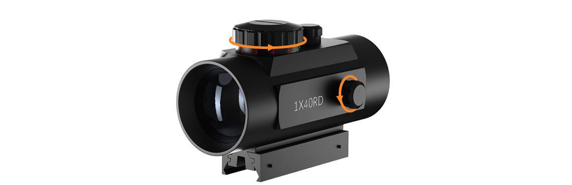 1x40 Red Dot Sight-Master of Fast TargetAcquisition in Darkness