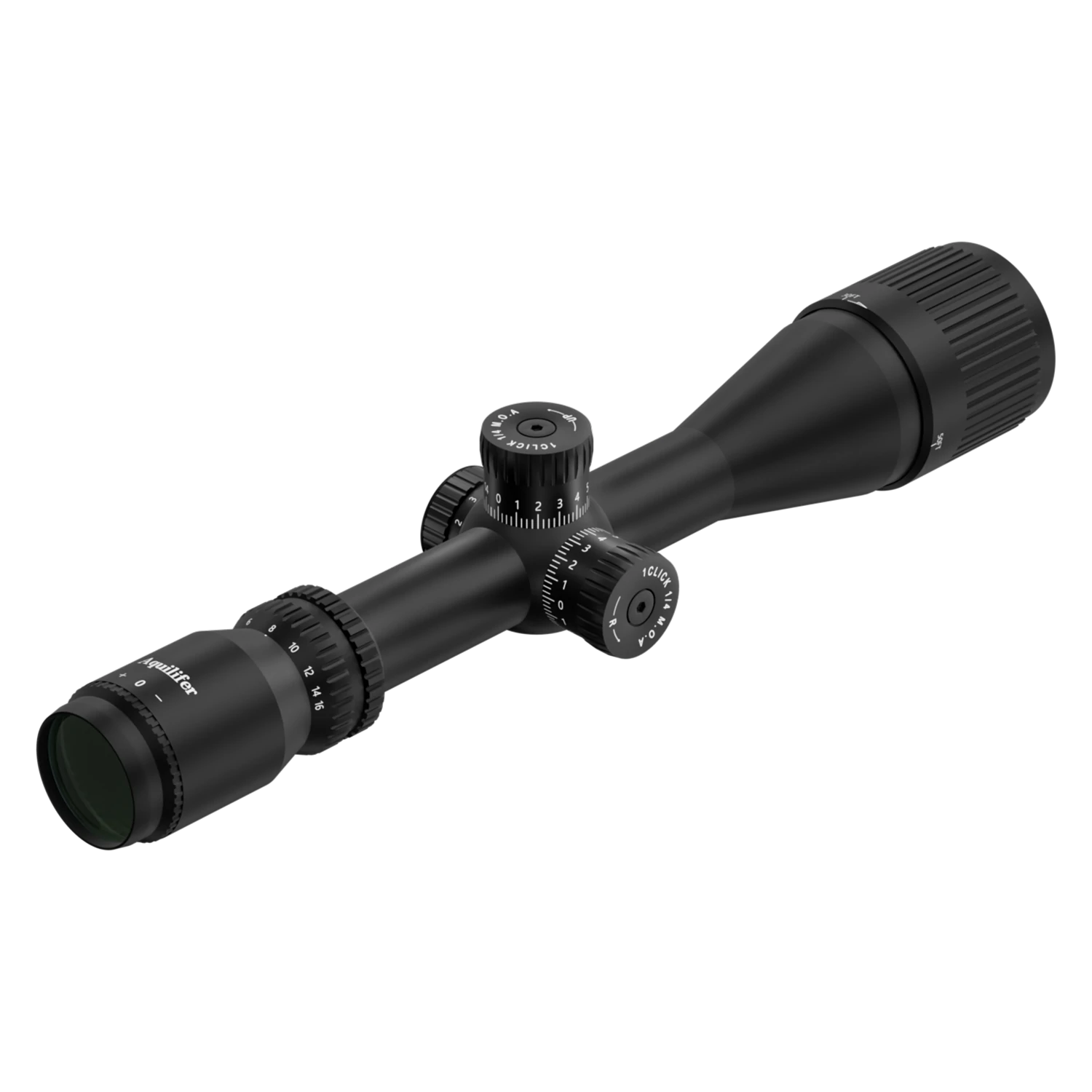 AQUILIFER HT 4-16X44 AO SFP - 30mm Tube 1/4 MOA Reticle