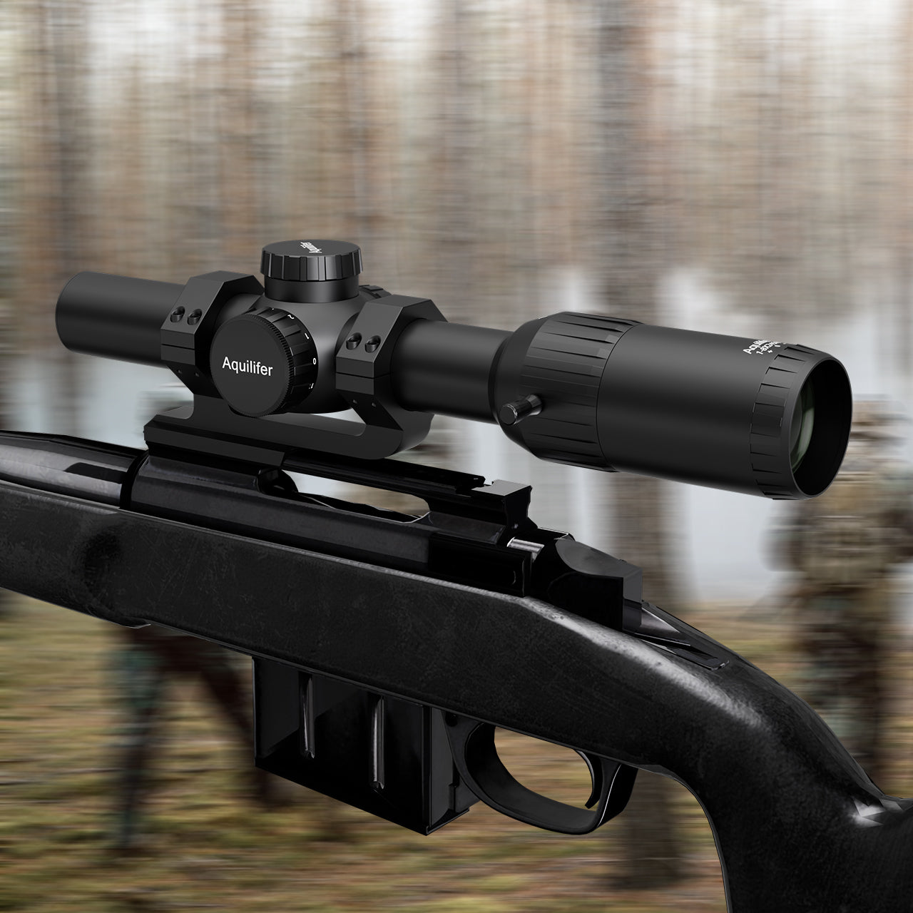 Aquilifer 1-8X24SFIR SFP-MOA  30mm Tube Optics Rifle Scope