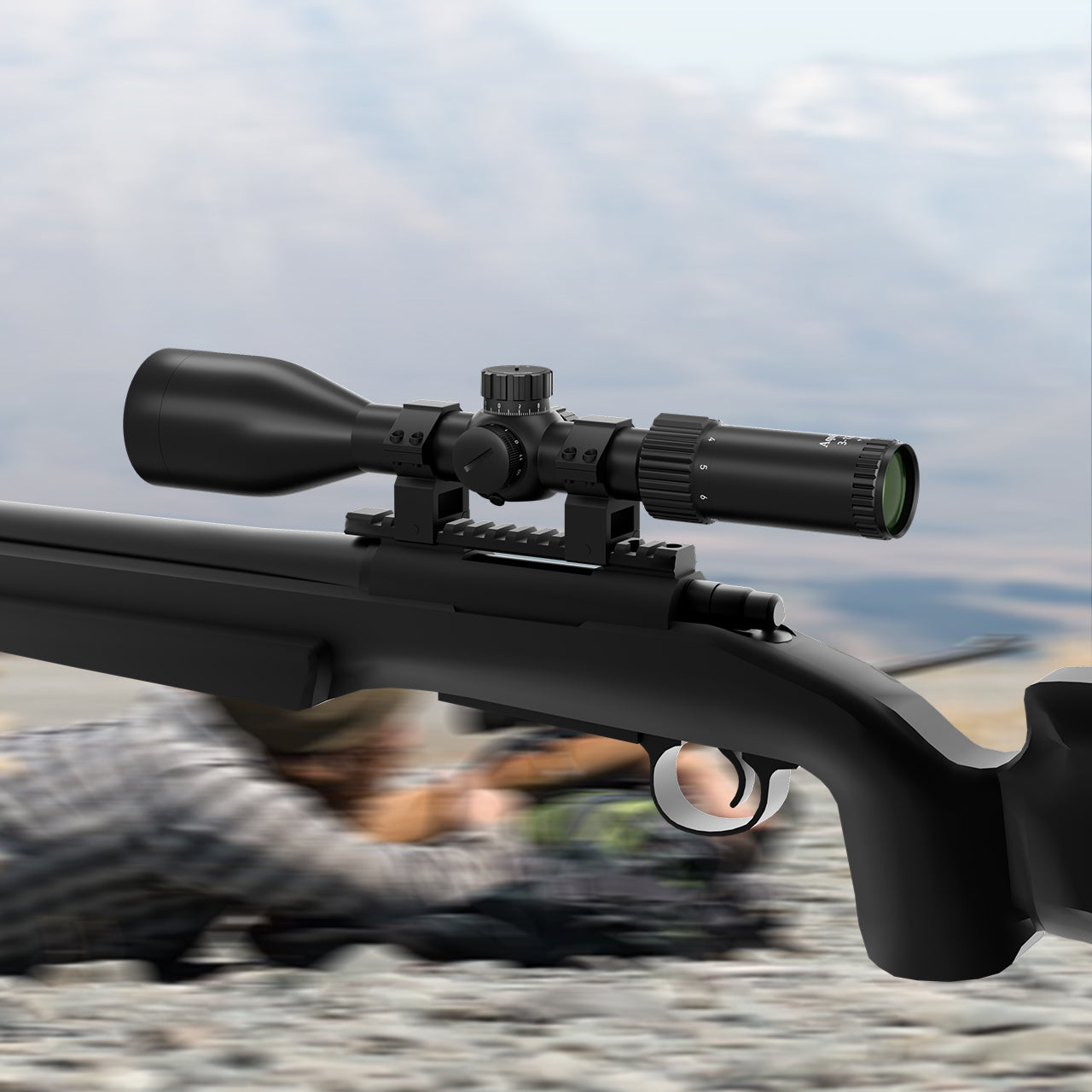 Aquilifer HT 3-12x56 SFP Optics Rifle Scope