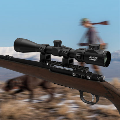 Aquilifer HT 3-9x40 SFP Rifle Scope, 1-Inch Tube