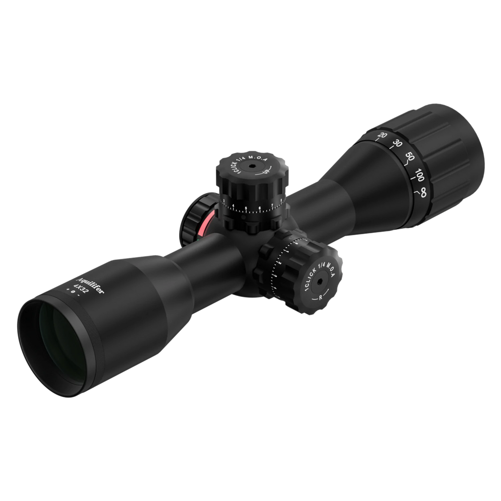 Aquilifer HT 4x32 SFP 1/4 MOA 1-Inch Tube Fixed Power Precision Scope