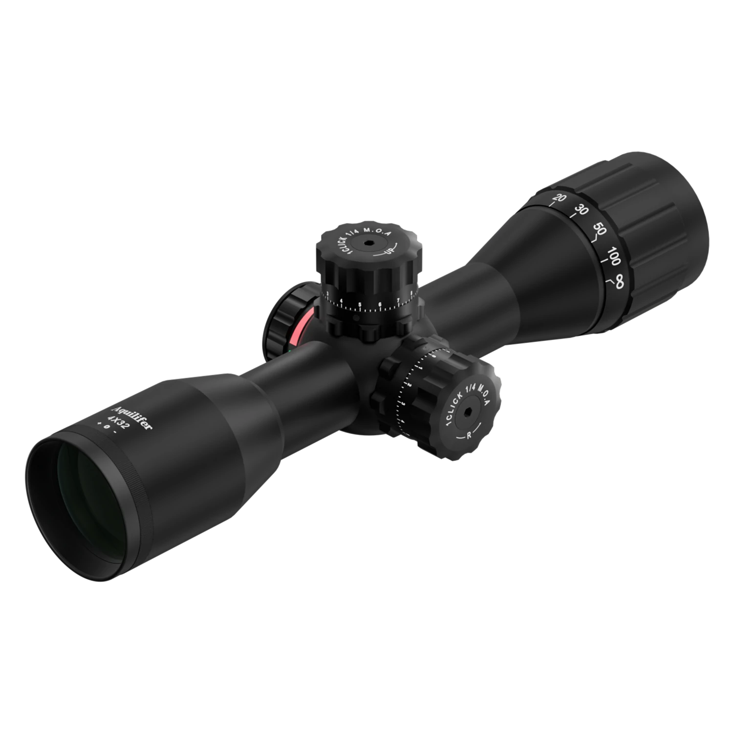 Aquilifer HT 4x32 SFP 1/4 MOA 1-Inch Tube Fixed Power Precision Scope
