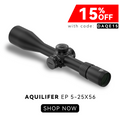 Aquilifer EP 5-25x56 FFP MRAD Tree Illuminated 34mm Tube Precision Scope