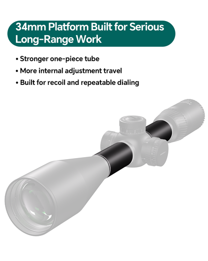 Aquilifer 5-25X56 FFP Optics Rifle Scope