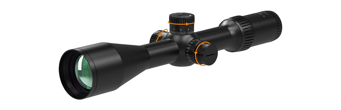 Side Parallax + Windage/Elevation Turrets