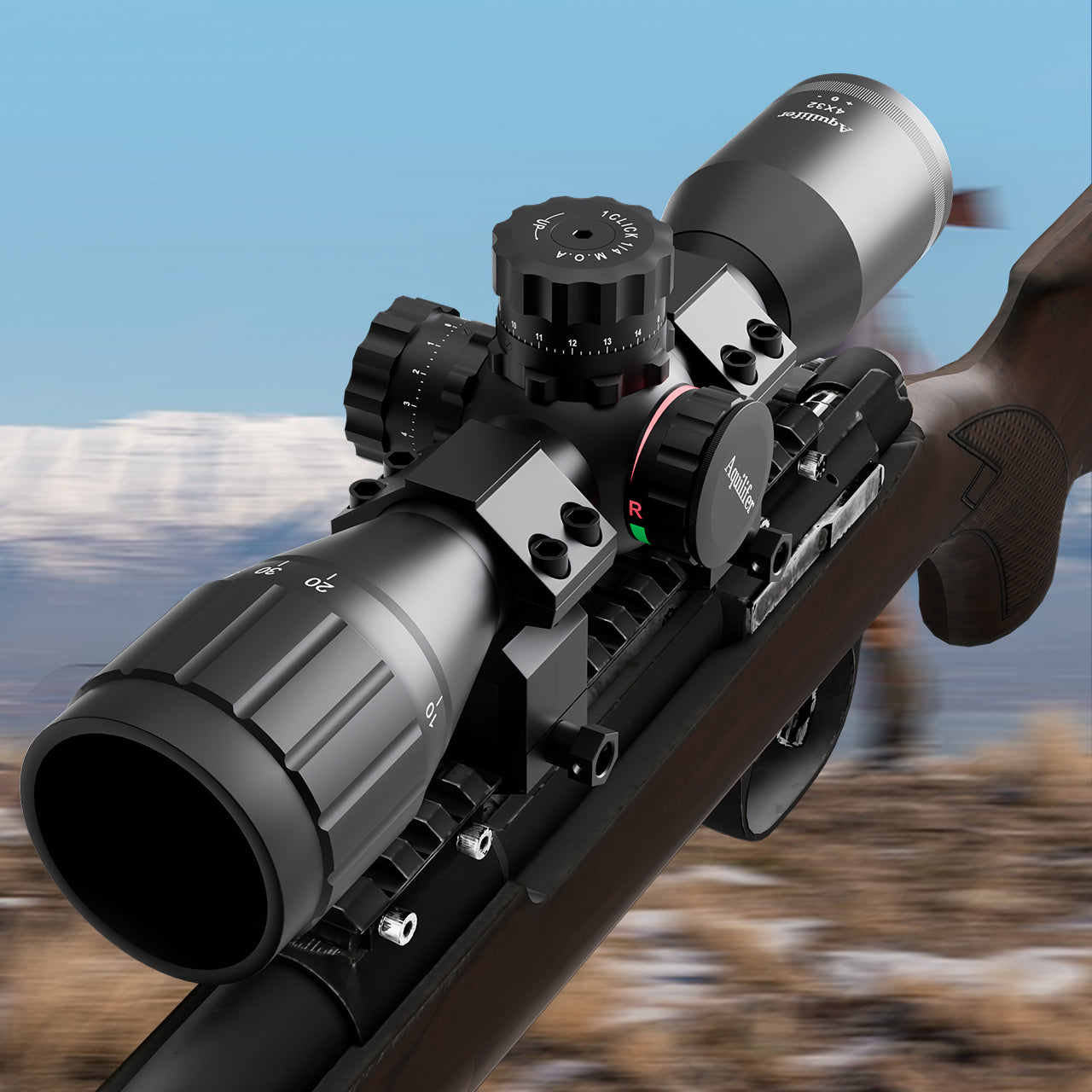 Aquilifer 4X32 SFP Optics Rifle Scope
