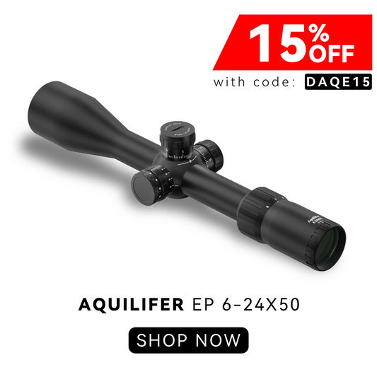 AQUILIFER EP 6-24X50 FFP MIL Side Focus 30MM Tube