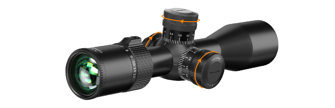 Windage & Elevation Precision Adjustments