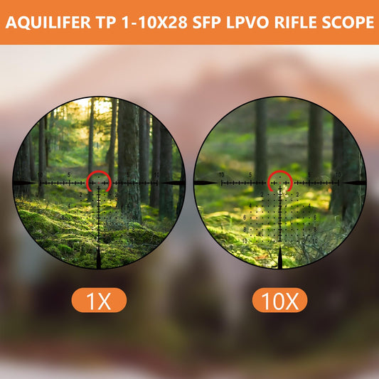 Aquilifer 1-10X28 SFP Optics Rifle Scope