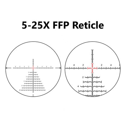 Aquilifer 5-25X56 FFP Optics Rifle Scope