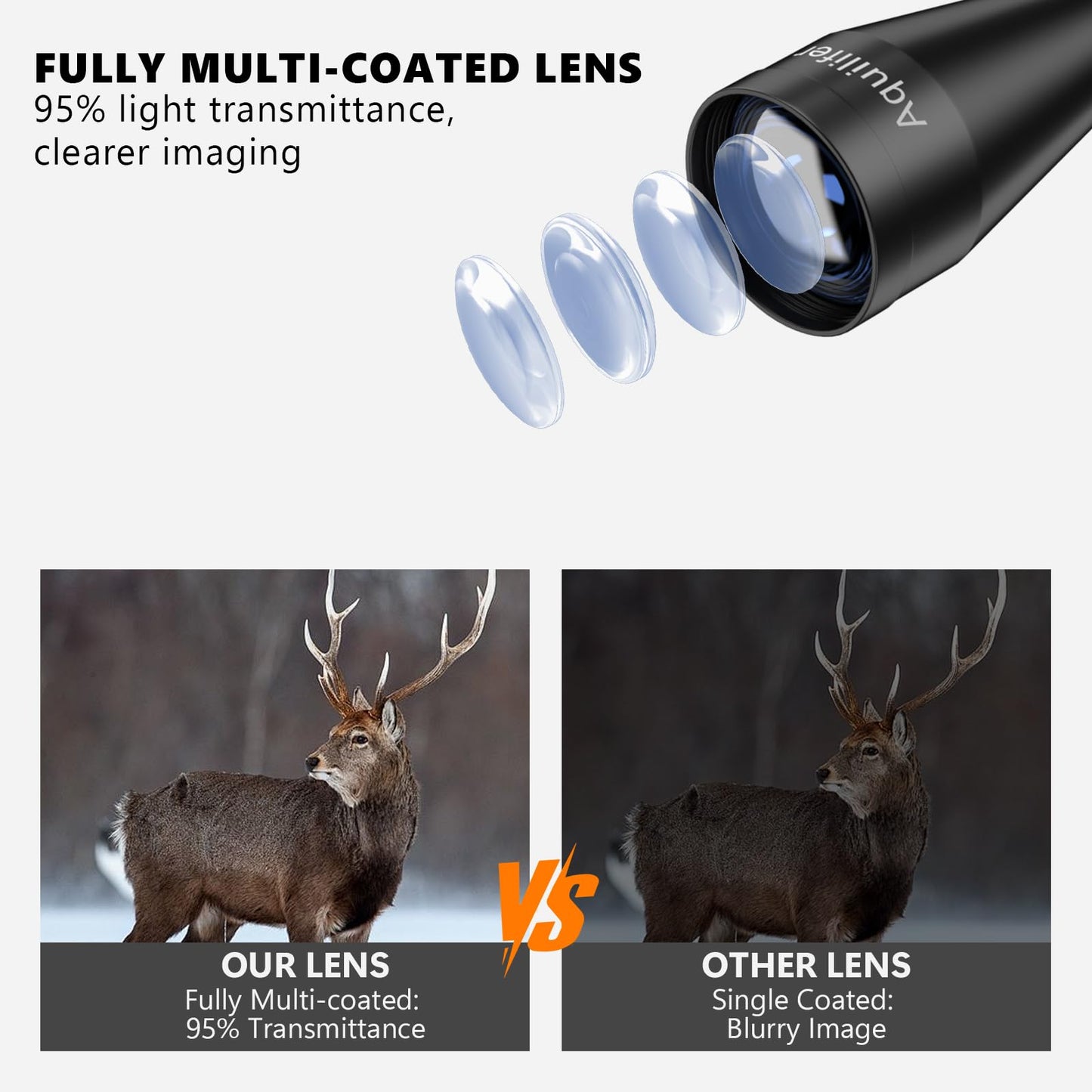 Aquilifer 3-9×40 SFP Optics Rifle Scope